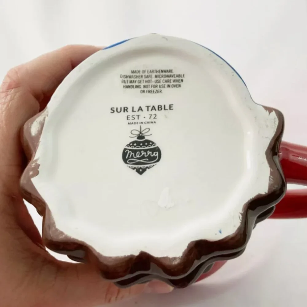 Sur La Table Nutcracker 12 OZ. Coffee Mug Holiday Christmas Ballet Mug